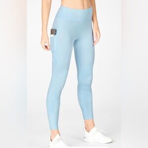 Fabletics Anywhere Leggings Vintage Blue Size Large